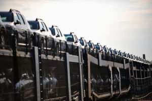 How to ship a car across country by train